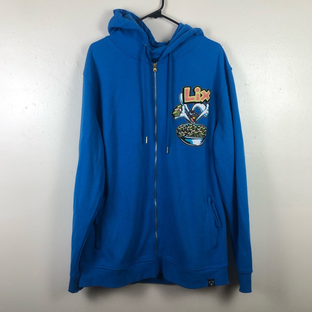 Civilized Sold Out βLixβ Embroidered Hoodie - Picture 3 of 7